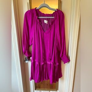 Anthropologie Pleated Dress